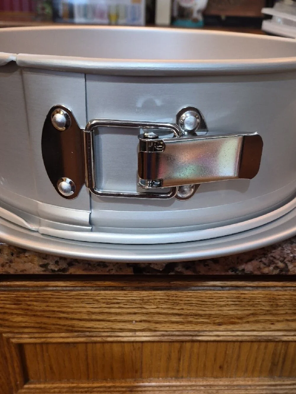 Silver Anodized Aluminum Springform Pan